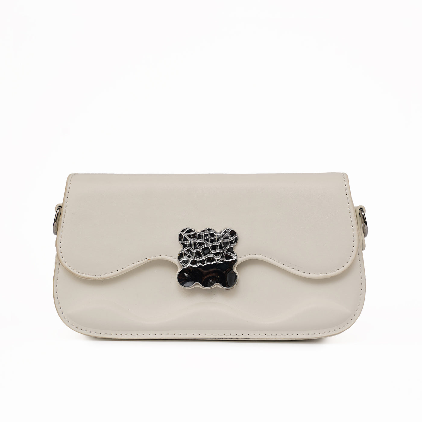 Croco Sling White